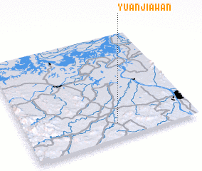 3d view of Yuanjiawan