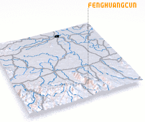 3d view of Fenghuangcun