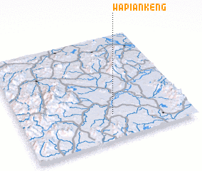 3d view of Wapiankeng
