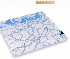 3d view of Wangjiawan