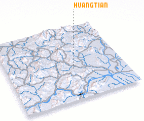 3d view of Huangtian