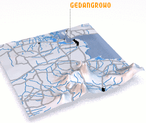 3d view of Gedangrowo