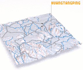 3d view of Huangtangping