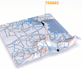 3d view of Trawas