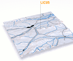 3d view of Licun