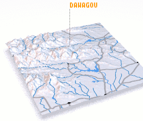 3d view of Dawagou