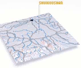 3d view of Shuikoushan