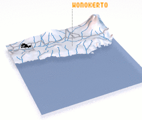 3d view of Wonokerto