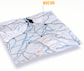 3d view of Hucun