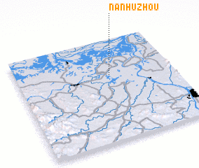 3d view of Nanhuzhou