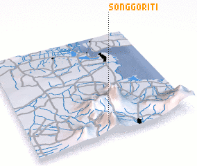 3d view of Songgoriti