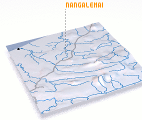 3d view of Nanga Lemai