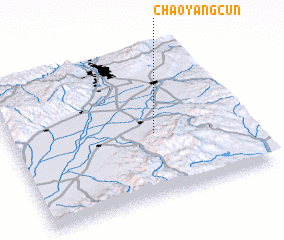 3d view of Chaoyangcun