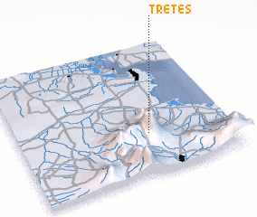 3d view of Tretes