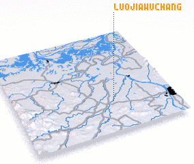 3d view of Luojiawuchang