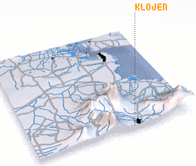 3d view of Klojen