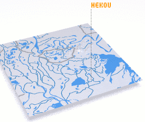 3d view of Hekou