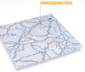 3d view of Shangbaimatang