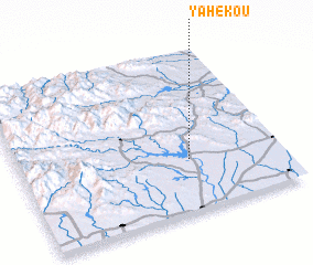 3d view of Yahekou