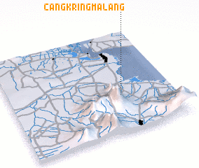 3d view of Cangkringmalang