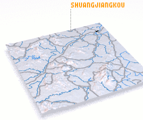 3d view of Shuangjiangkou