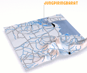 3d view of Jungpiring Barat