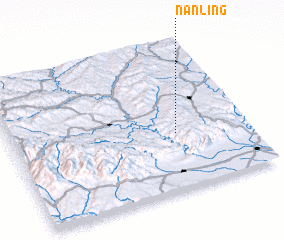 3d view of Nanling