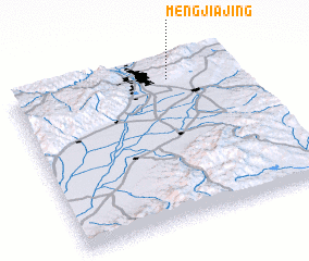 3d view of Mengjiajing