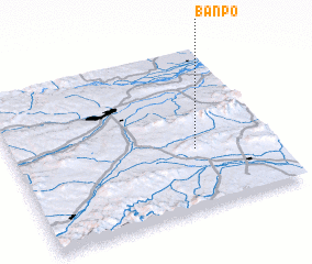 Banpo (China) map - nona.net