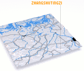 3d view of Zhangshutingzi