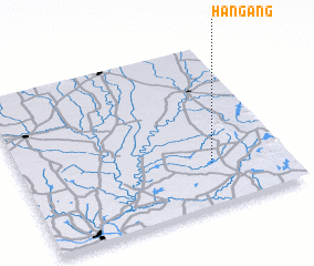 3d view of Hangang