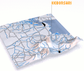 3d view of Kebonsari