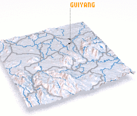 3d view of Guiyang