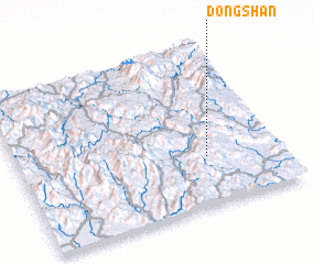 3d view of Dongshan