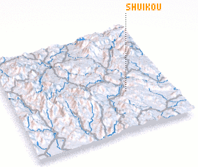 3d view of Shuikou