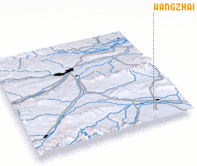 3d view of Wangzhai