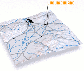 3d view of Luojiazhuang