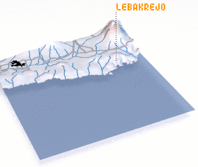 3d view of Lebakrejo