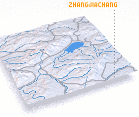 3d view of Zhangjiachang