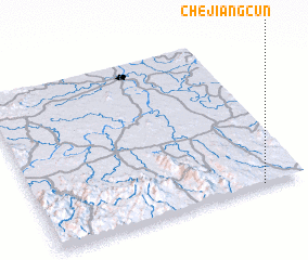 3d view of Chejiangcun