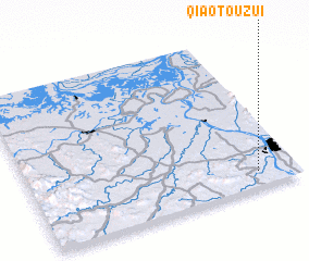 3d view of Qiaotouzui