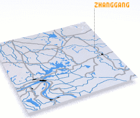 3d view of Zhanggang