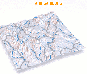 3d view of Jiangjiadong