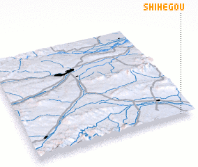 3d view of Shihegou