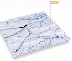 3d view of Xicun