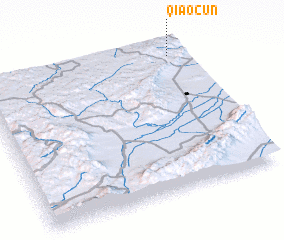 3d view of Qiaocun