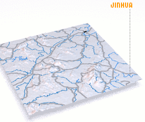 3d view of Jinhua