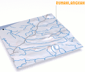 3d view of Rumah Langkah