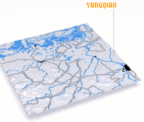 3d view of Yangqiao