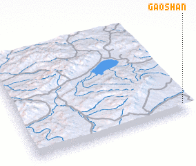 3d view of Gaoshan